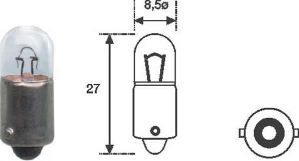 MAGNETI MARELLI Izzó, irányjelző T4W12_MM